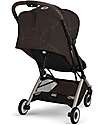 Cybex Passeggino Orfeo - Chocolate Brown - Telaio Taupe Passeggini Leggeri