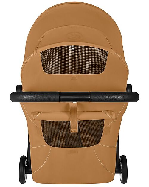 Cybex Passeggino Orfeo - Cinnamon Yellow - Telaio Nero Passeggini Leggeri