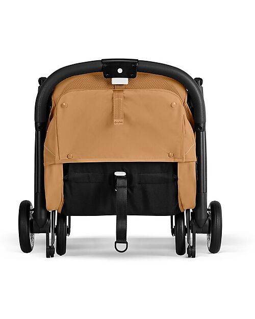 Cybex Passeggino Orfeo - Cinnamon Yellow - Telaio Nero Passeggini Leggeri