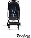 Cybex Passeggino Orfeo - Dark Blue - Con Dettaglio Telaio Silver - Nuovo Modello Passeggini Leggeri
