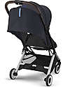 Cybex Passeggino Orfeo - Dark Blue - Con Dettaglio Telaio Silver - Nuovo Modello Passeggini Leggeri