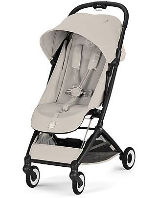 Cybex Passeggino Orfeo - Dune Grey - Telaio Nero Passeggini Leggeri