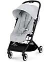 Cybex Passeggino Orfeo - Fog Grey - Con Dettaglio Telaio Black Passeggini Leggeri