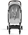 Cybex Passeggino Orfeo - Fog Grey - Con Dettaglio Telaio Silver - Nuovo Modello Passeggini Leggeri