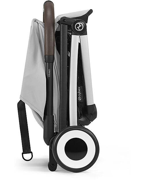 Cybex Passeggino Orfeo - Fog Grey - Con Dettaglio Telaio Silver - Nuovo Modello Passeggini Leggeri