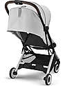 Cybex Passeggino Orfeo - Fog Grey - Con Dettaglio Telaio Silver - Nuovo Modello Passeggini Leggeri