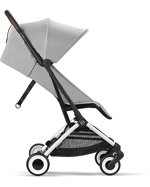 Cybex Passeggino Orfeo - Fog Grey - Con Dettaglio Telaio Silver - Nuovo Modello Passeggini Leggeri