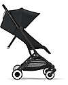 Cybex Passeggino Orfeo - Magic Black - Con Dettaglio Telaio Black - Nuovo Modello Passeggini Leggeri