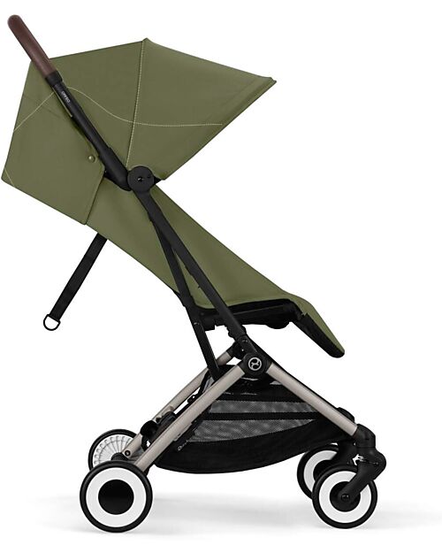 Cybex Passeggino Orfeo - Moss Green - Con Dettaglio Telaio Taupe Passeggini Leggeri