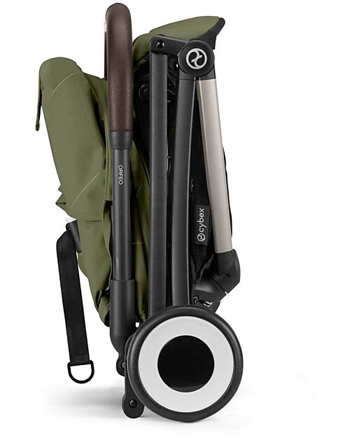 Cybex Passeggino Orfeo - Moss Green - Con Dettaglio Telaio Taupe Passeggini Leggeri