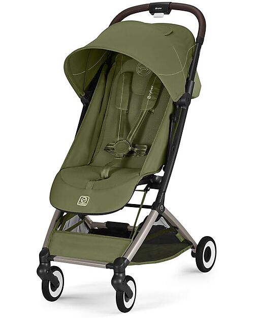 Cybex Passeggino Orfeo - Moss Green - Telaio Taupe Passeggini Leggeri