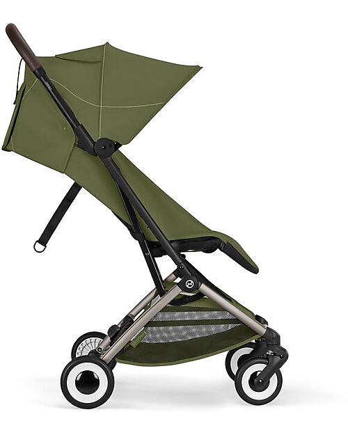 Cybex Passeggino Orfeo - Moss Green - Telaio Taupe Passeggini Leggeri