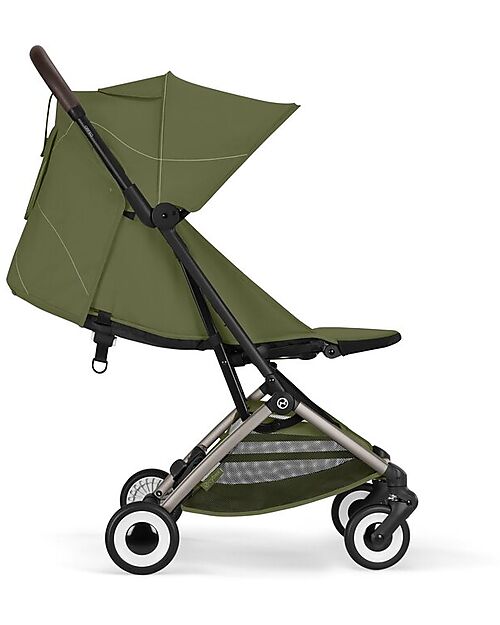 Cybex Passeggino Orfeo - Moss Green - Telaio Taupe Passeggini Leggeri