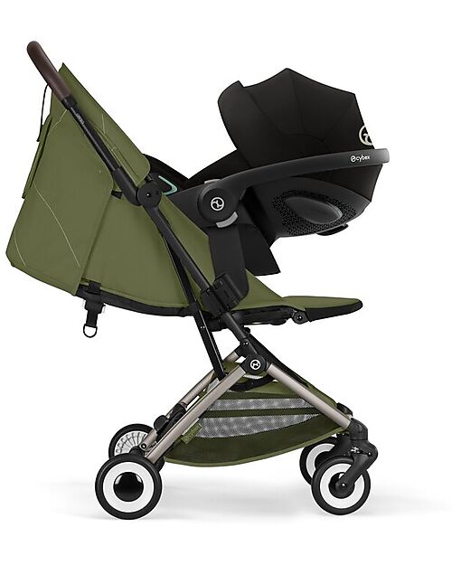 Cybex Passeggino Orfeo - Moss Green - Telaio Taupe Passeggini Leggeri
