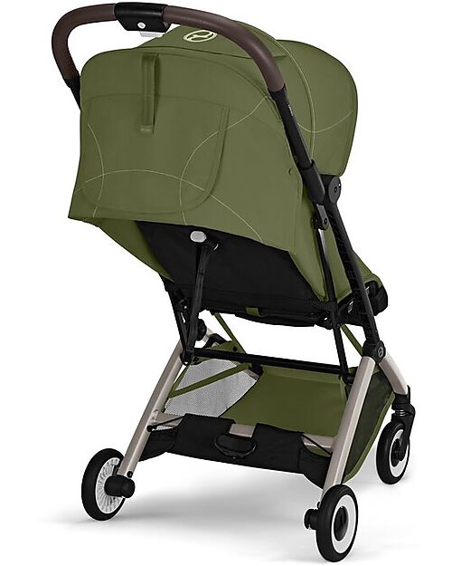 Cybex Passeggino Orfeo - Moss Green - Telaio Taupe Passeggini Leggeri