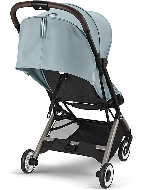Cybex Passeggino Orfeo - Stormy Blue - Con Dettaglio Telaio Taupe - Nuovo Modello Passeggini Leggeri