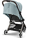 Cybex Passeggino Orfeo - Stormy Blue - Con Dettaglio Telaio Taupe - Nuovo Modello Passeggini Leggeri