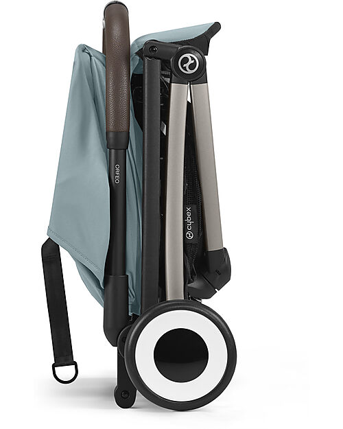 Cybex Passeggino Orfeo - Stormy Blue - Con Dettaglio Telaio Taupe - Nuovo Modello Passeggini Leggeri