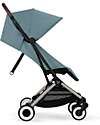 Cybex Passeggino Orfeo - Stormy Blue - Con Dettaglio Telaio Taupe Passeggini Leggeri