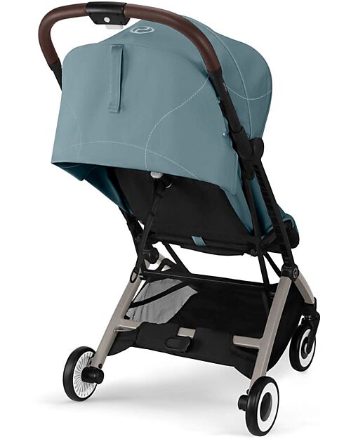 Cybex Passeggino Orfeo - Stormy Blue - Con Dettaglio Telaio Taupe Passeggini Leggeri