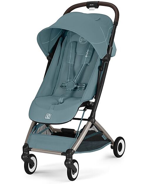 Cybex Passeggino Orfeo - Stormy Blue - Telaio Taupe Passeggini Leggeri