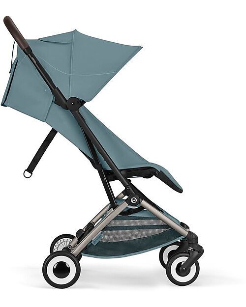 Cybex Passeggino Orfeo - Stormy Blue - Telaio Taupe Passeggini Leggeri