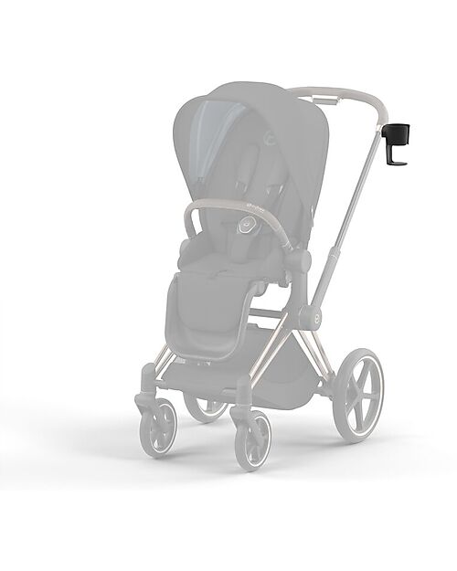 Cybex Porta Bevande per Passeggino o Carrozzina - Nero Accessori Vari