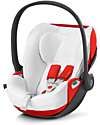 Cybex Rivestimento Estivo per Seggiolino Auto Cloud Z2 - Bambù - Bianco Accessori Seggiolini Auto