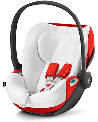 Cybex Rivestimento Estivo per Seggiolino Auto Cloud Z2 - Bambù - Bianco Accessori Seggiolini Auto