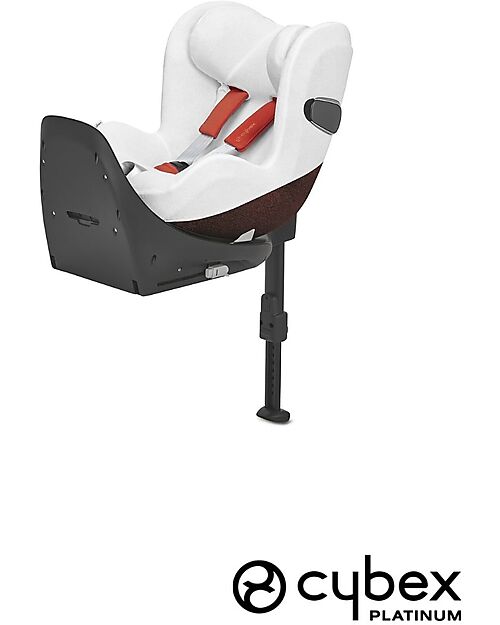 Cybex Rivestimento Estivo per Seggiolino Auto Sirona Z - Bianco - Bambù Accessori Seggiolini Auto
