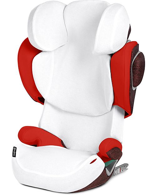 Cybex Rivestimento Estivo per Seggiolino Auto Solution Z  e Solution T - Bianco - Bambù Accessori Seggiolini Auto