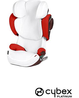 Cybex Rivestimento Estivo per Seggiolino Auto Solution Z e Solution T - Bianco - Bambù Accessori Seggiolini Auto