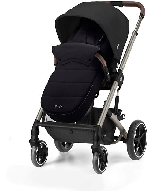 Cybex Sacco Coprigambe Gold - Black - per Passeggini della linea Cybex Gold Sacchi Passeggino