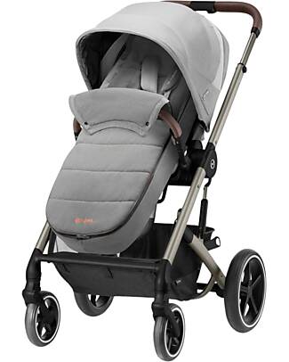 Cybex Sacco Coprigambe Gold - Lava Grey - per Passeggini della linea Cybex Gold Sacchi Passeggino