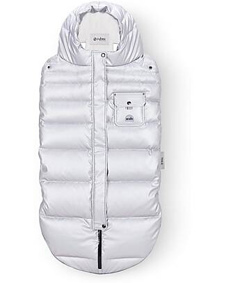 Cybex Sacco Coprigambe Platinum - Artic Silver - per Passeggini Coya Priam e Mios Sacchi Passeggino