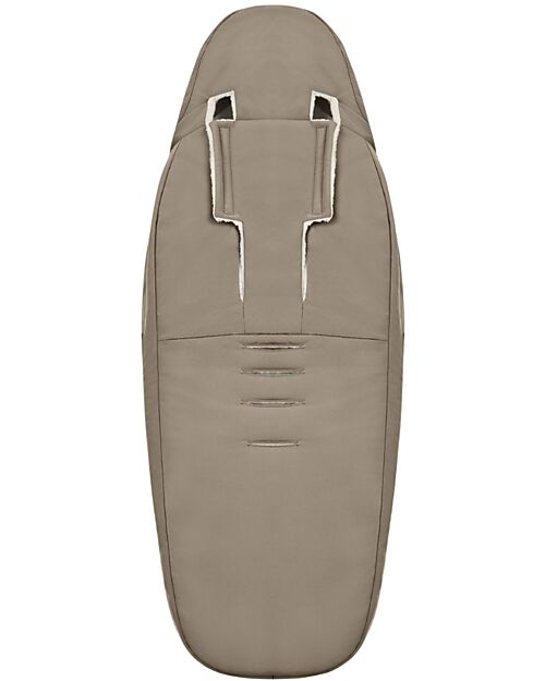 Cybex Sacco Coprigambe Platinum - Cozy Beige - per Passeggini Priam e Mios Sacchi Passeggino