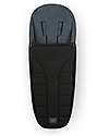Cybex Sacco Coprigambe Platinum - Deep Black - per Passeggini Priam e Mios Sacchi Passeggino