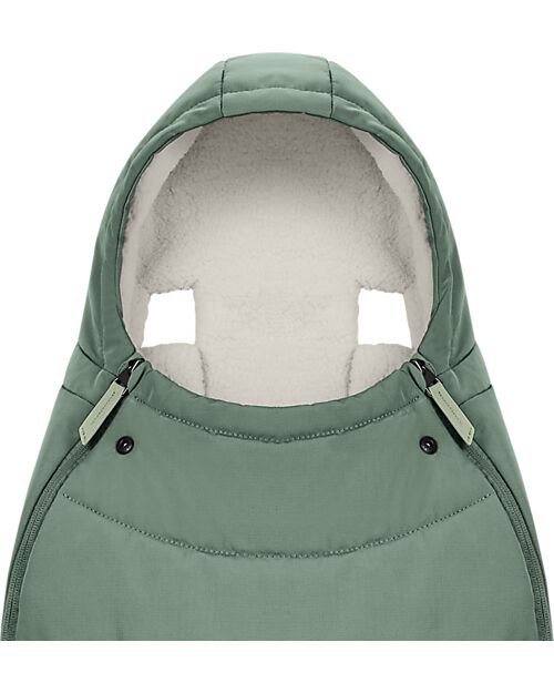 Cybex Sacco Coprigambe Platinum - Leaf Green - per Passeggini Priam e Mios Sacchi Passeggino