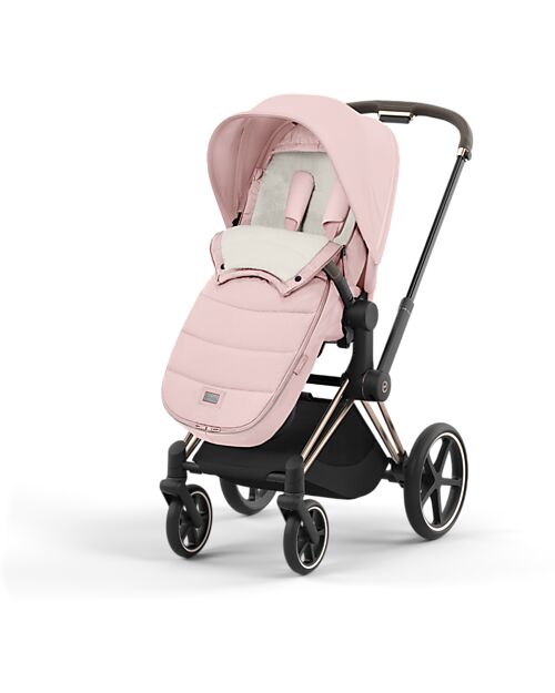 Cybex Sacco Coprigambe Platinum - Peach Pink - per Passeggini Priam e Mios Sacchi Passeggino