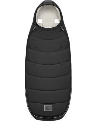 Cybex Sacco Coprigambe Platinum - Sepia Black - per Passeggini Priam e Mios Sacchi Passeggino
