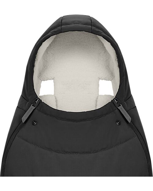 Cybex Sacco Coprigambe Platinum - Sepia Black - per Passeggini Priam e Mios Sacchi Passeggino
