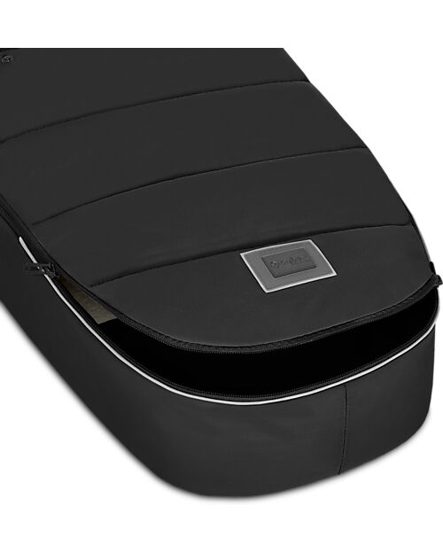 Cybex Sacco Coprigambe Platinum - Sepia Black - per Passeggini Priam e Mios Sacchi Passeggino