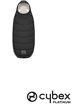Cybex Sacco Coprigambe Platinum - Sepia Black - per Passeggini Priam e Mios Sacchi Passeggino