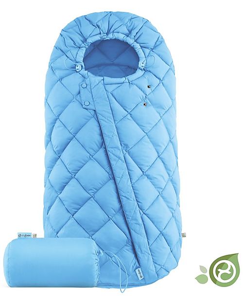 Cybex Sacco Coprigambe Snogga 2 - Beach Blue/Turquoise - per Passeggino Sacchi Passeggino