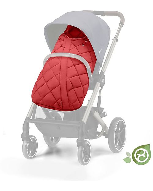 Cybex Sacco Coprigambe Snogga 2 - Hibiscus Red/Red - per Passeggino Sacchi Passeggino