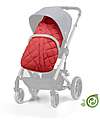 Cybex Sacco Coprigambe Snogga 2 - Hibiscus Red/Red - per Passeggino Sacchi Passeggino