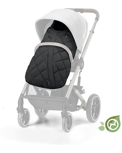Cybex Sacco Coprigambe Snogga 2 - Moon Black/Black - per Passeggino Sacchi Passeggino