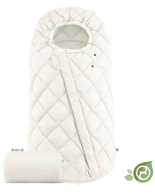 Cybex Sacco Coprigambe Snogga 2 - Seashell Beige/Light Beige - per Passeggino Sacchi Passeggino