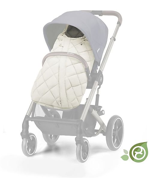 Cybex Sacco Coprigambe Snogga 2 - Seashell Beige/Light Beige - per Passeggino Sacchi Passeggino