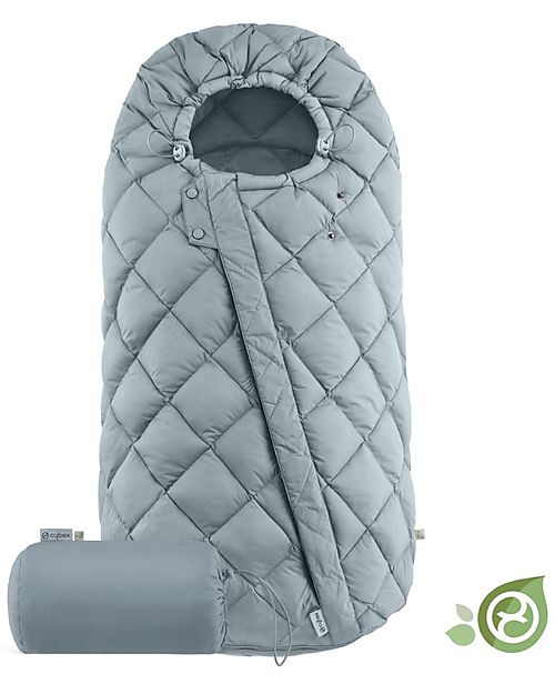 Cybex Sacco Coprigambe Snogga 2 - Sky Blue/Mid Blue - per Passeggino Sacchi Passeggino